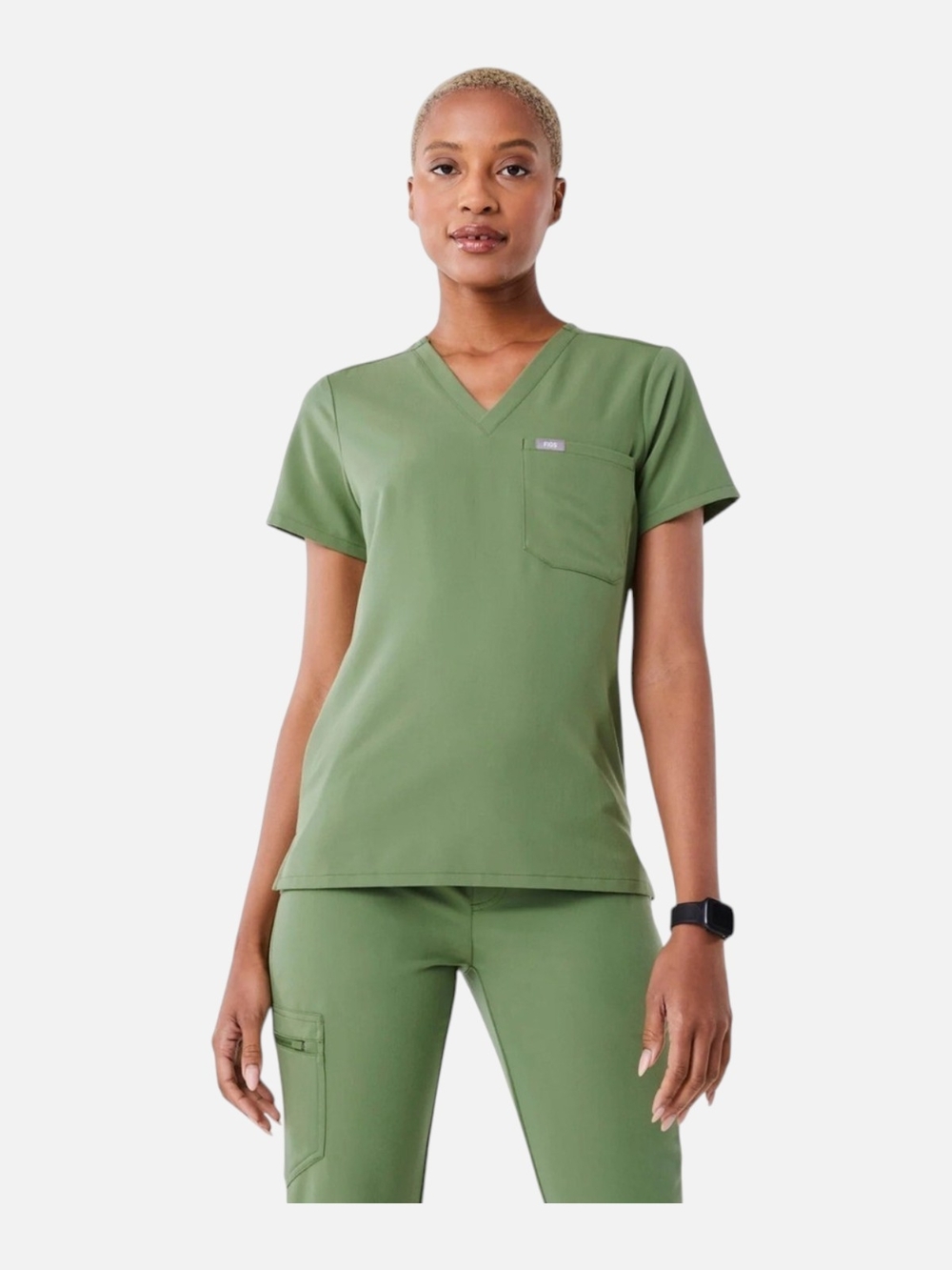 Figs Fern Catarina Scrub Top